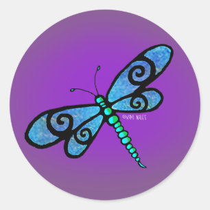 Stickers KiniArt libellule