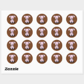 Stickers KiniArt Piglet (Feuille)