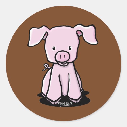 Stickers KiniArt Piglet (Devant)