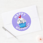 Stickers KiniArt Westie ANNIVERSAIRE (Enveloppe)