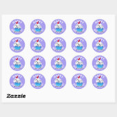 Stickers KiniArt Westie ANNIVERSAIRE (Feuille)