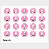 Stickers KiniArt Westie ANNIVERSAIRE (Feuille)