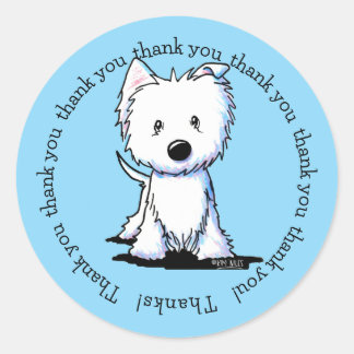 Stickers KiniArt Westie TY