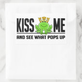 stickers KISS ME Frog (Sac)