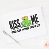 stickers KISS ME Frog (Enveloppe)