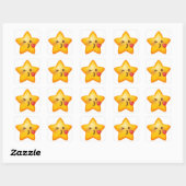 Stickers Kissy Star Emoji (Feuille)