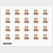 Stickers Kitten d'hiver (Feuille)