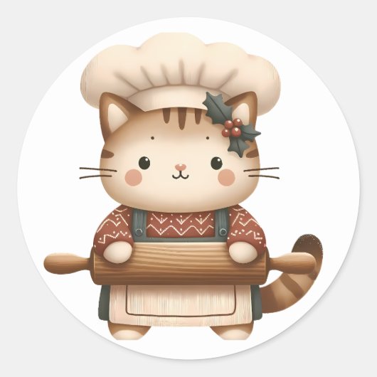 Stickers Kitten d'hiver (Devant)