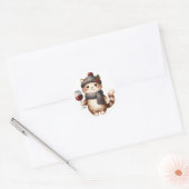 Stickers Kitten d'hiver (Enveloppe)