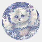Stickers Kitten Snowflake (Devant)