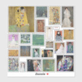 Stickers Klimt (Feuille)
