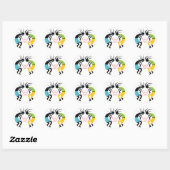 Stickers Kokopelli Love (Feuille)