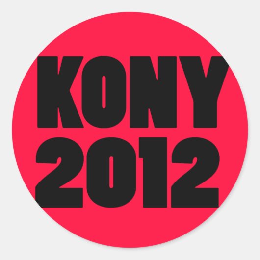 Stickers KONY 2012 (Devant)