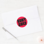 Stickers KONY 2012 (Enveloppe)