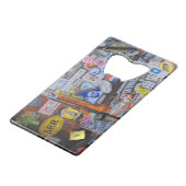 Stickers Kredietkaart Flessenopener (Voorkant Gekanteld)