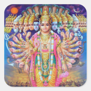 Stickers Krishna Vishvarupa