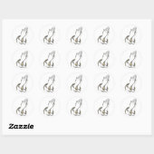 Stickers KRW Prophète Mains 1,5 Pouce (Feuille)