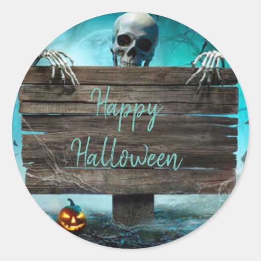 Stickers & labels Happy Halloween (Voorkant)