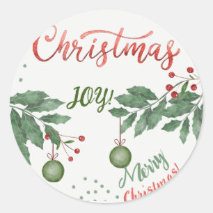 Stickers & labels voor kerstkoekjes