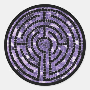 Stickers LABYRINTH VI - Noir