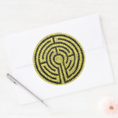 Stickers LABYRINTH XV grand rond (Enveloppe)
