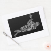 Stickers Lacrosse Player (Enveloppe)