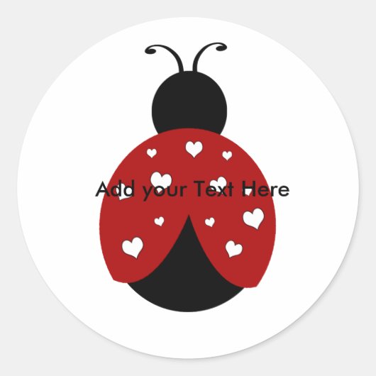 Stickers Lady Bug (Devant)