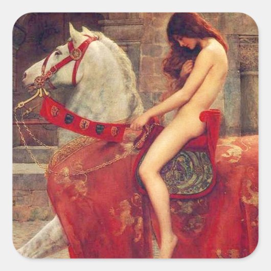 Stickers Lady Godiva (Devant)