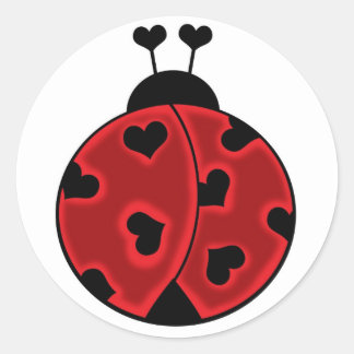 Stickers Lady Love Bug