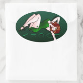 Stickers Lady Luck Sticker Lucky Charm Pin-up (Sac)