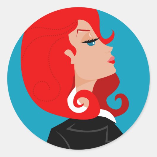 Stickers Lady Snooty (Devant)