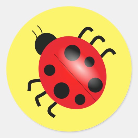 Stickers Ladybug (Devant)