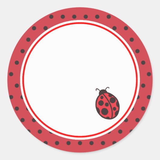 Stickers Ladybug (Devant)