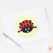 Stickers Ladybug mignon (Enveloppe)