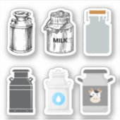 Stickers Lait Churk (Devant)