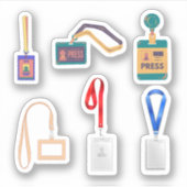 Stickers Lanyard (Devant)