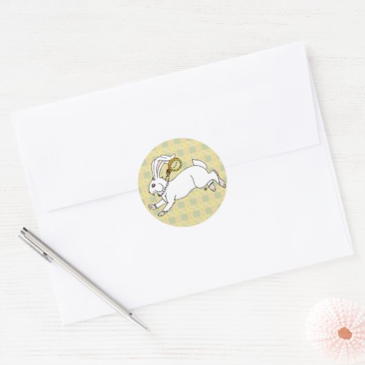 Stickers Lapin Blanc (Enveloppe)