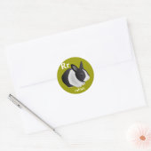 Stickers lapin Lettre R (Enveloppe)