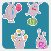 Stickers Lapins de Pâques (Devant)