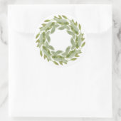 Stickers larges ronds de WREATING SAGE (Sac)