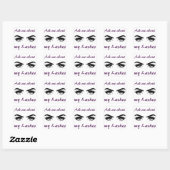 Stickers Lash (Feuille)