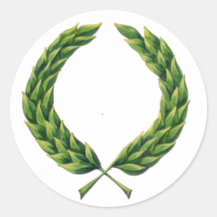 Stickers Laurel Wreath
