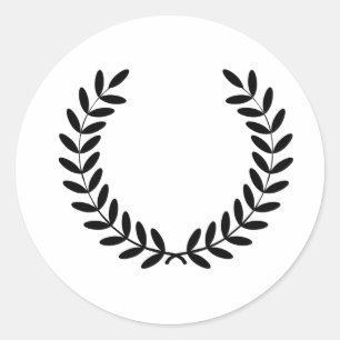 Stickers Laurel Wreath