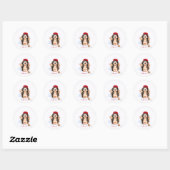 Stickers "Le petit hérisson" (Feuille)
