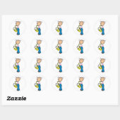 Stickers Lecteur Saxophone Stickers (Feuille)