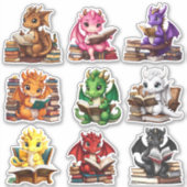 Stickers Lecture Dragons (Devant)