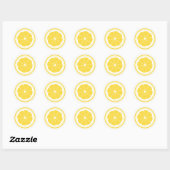 Stickers Lemonade Stand Lemon (Feuille)