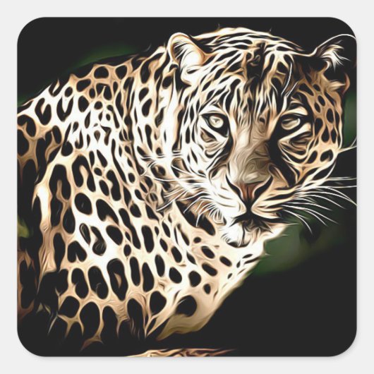 Stickers Leopard (Devant)