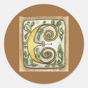 stickers "Letter E"