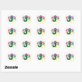 Stickers Lettre J (Feuille)